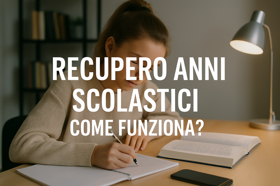 Recupero Anni Scolastici: come funziona e cosa cambia dal 15 settembre 2025